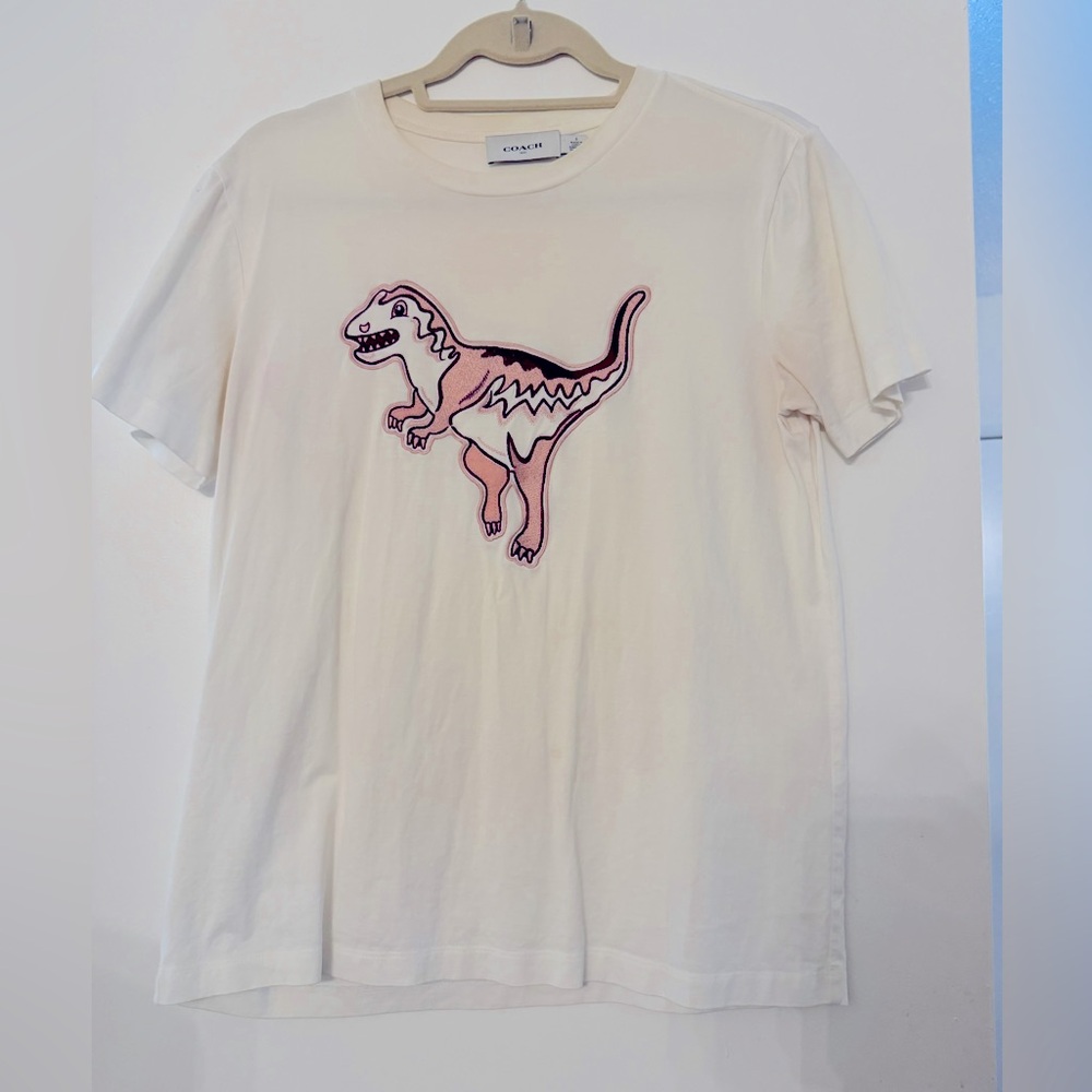 Coach Rexy Dino Shirt Size Small